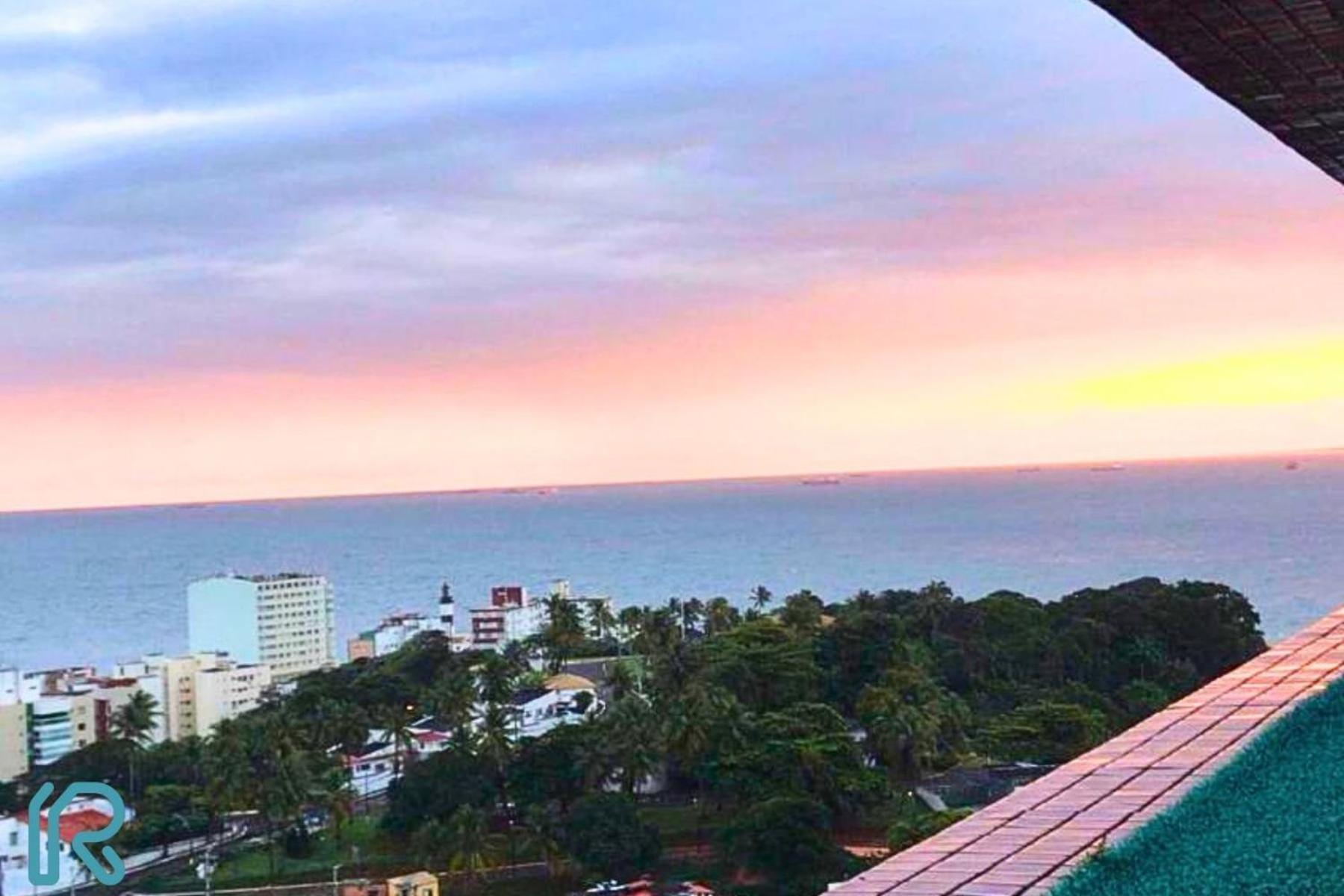 Lindo Studio Vista Mar Na Barra Com Piscina No Rooftop Do Edf, Proximo Ao Porto Da Barra Сальвадор Экстерьер фото