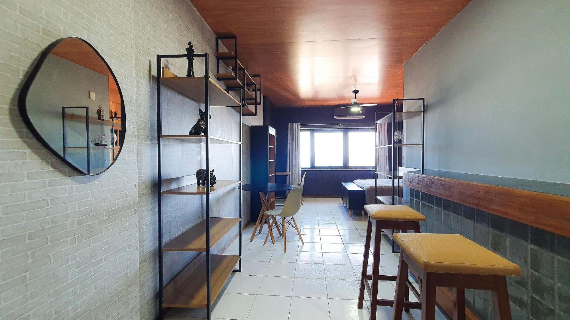 Lindo Studio Vista Mar Na Barra Com Piscina No Rooftop Do Edf, Proximo Ao Porto Da Barra Сальвадор Экстерьер фото